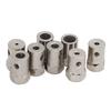 Hexagon Rigid Tire Connector Iron Coupling 2/3/3.17/4/5/6/7/8mm Silver Spindle Hex Adapter for RC Cars Connecting Parts
