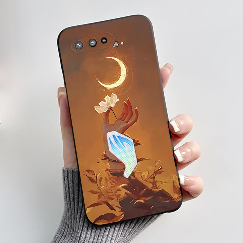 Чехол для Asus Rog Phone 5 Rog 5s ZS673KS ZS676KS Чехол Роскошный Дракон Милый Крутой Для Мальчиков Девочек Мягкий Черный Матовый Силиконовый Задний Чехол