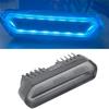 NEW-ATV UTV Roll Bar LED Light High Mounted Brake Light Blue Light For Jeep Wrangler 2016-2018