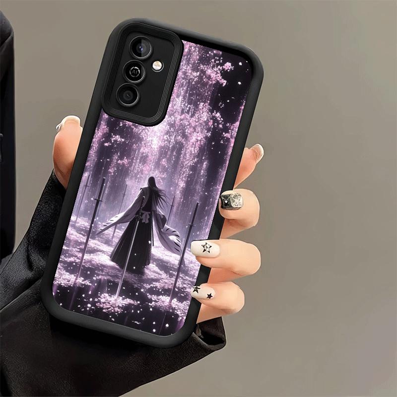 Чехол для телефона для Samsung Galaxy A17 A16 A15 A14 A13 Bleach Кучики Бьякуя A56 A36 A26 A55 A35 A25 A54 A34 A24 A53 A33 A23 A07 A06