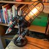 Steampunk Rocket Lamp Elegant Night Light Home Decor Gift Stylish Punk Style