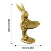 Пасхальный кролик статуэтка украшение домашний декор стола скульптура животного