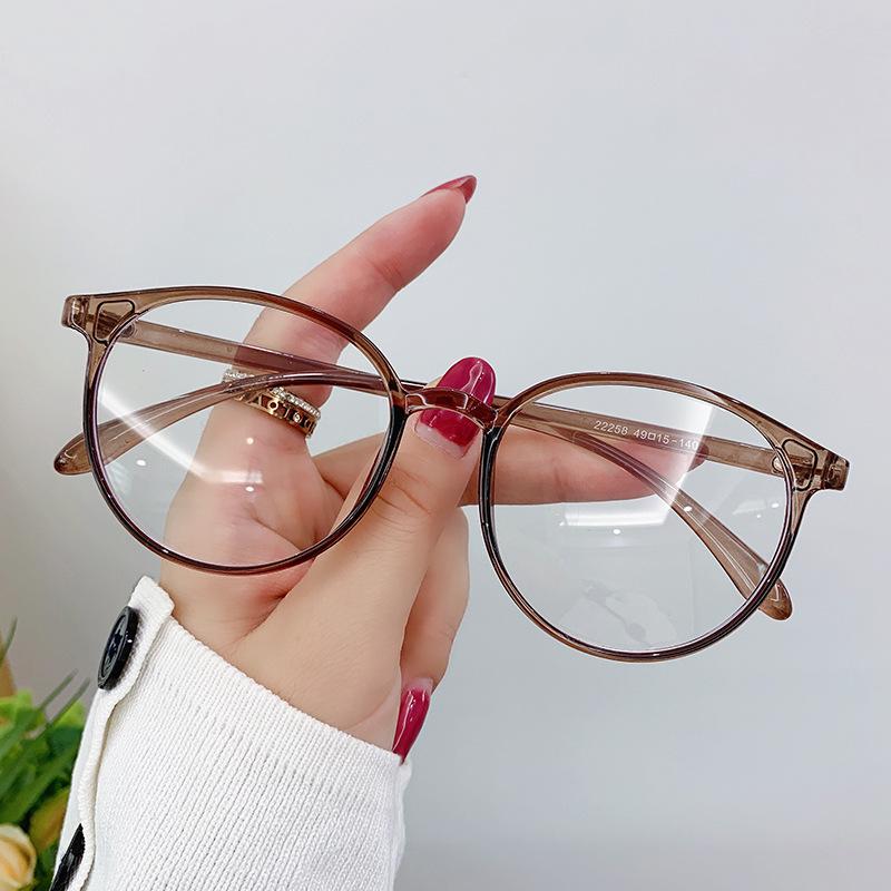 Transparent Computer Glasses Frame Women Men Anti Blue Light Round Eyewear Blocking Glasses Optical Spectacle Eyeglass