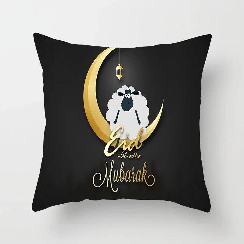 Декоративная наволочка с изображением овцы в честь Рамадана, Ид Мубарак, мечеть Луны, наволочка, декоративная наволочка, диванная подушка для гостиной
