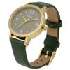 Fieldwork Women's Analog Watch with Leather Strap, Green, GY076-4