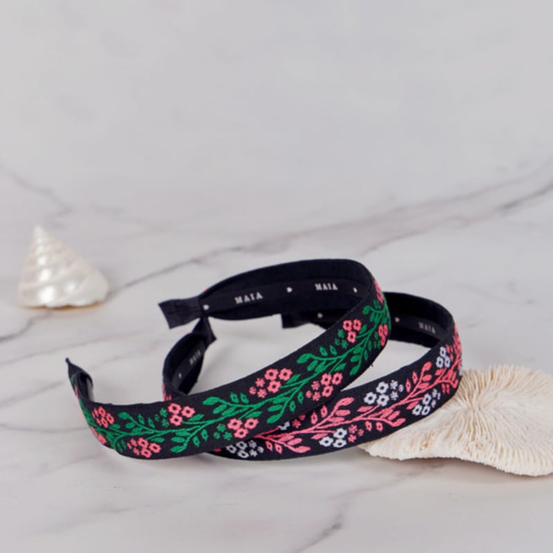 MAIA Розовая лоза Повязка на голову P - Розовый