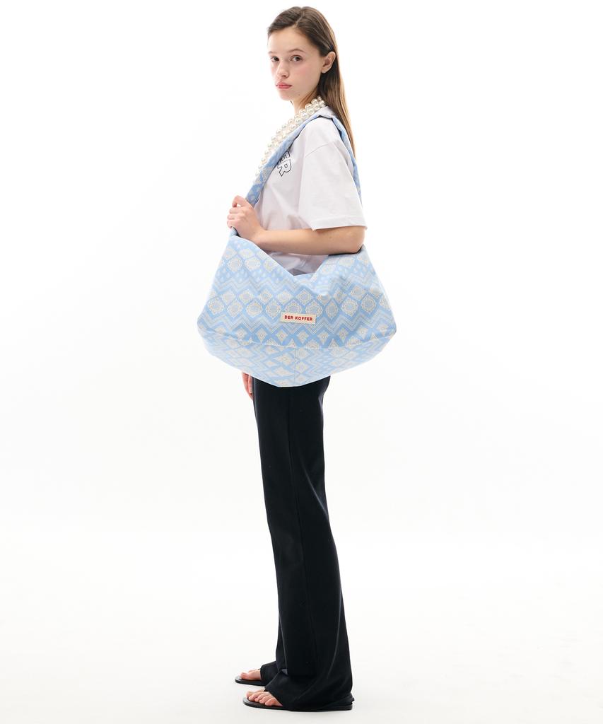 Чемодан Hobo Damask [Sky]_Большой