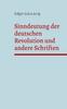 Книга Sinndeutung Der Deutschen Revolution Und Andere Schriften