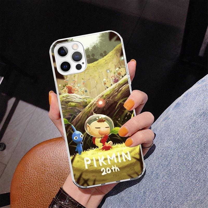 Game P-PikminS 4 Phone Case For iPhone 17 Air 16 Pro Max 16E 15 + 14 Plus 11 12 13 Mini 7 8 SE Gift Print Cover Fundas