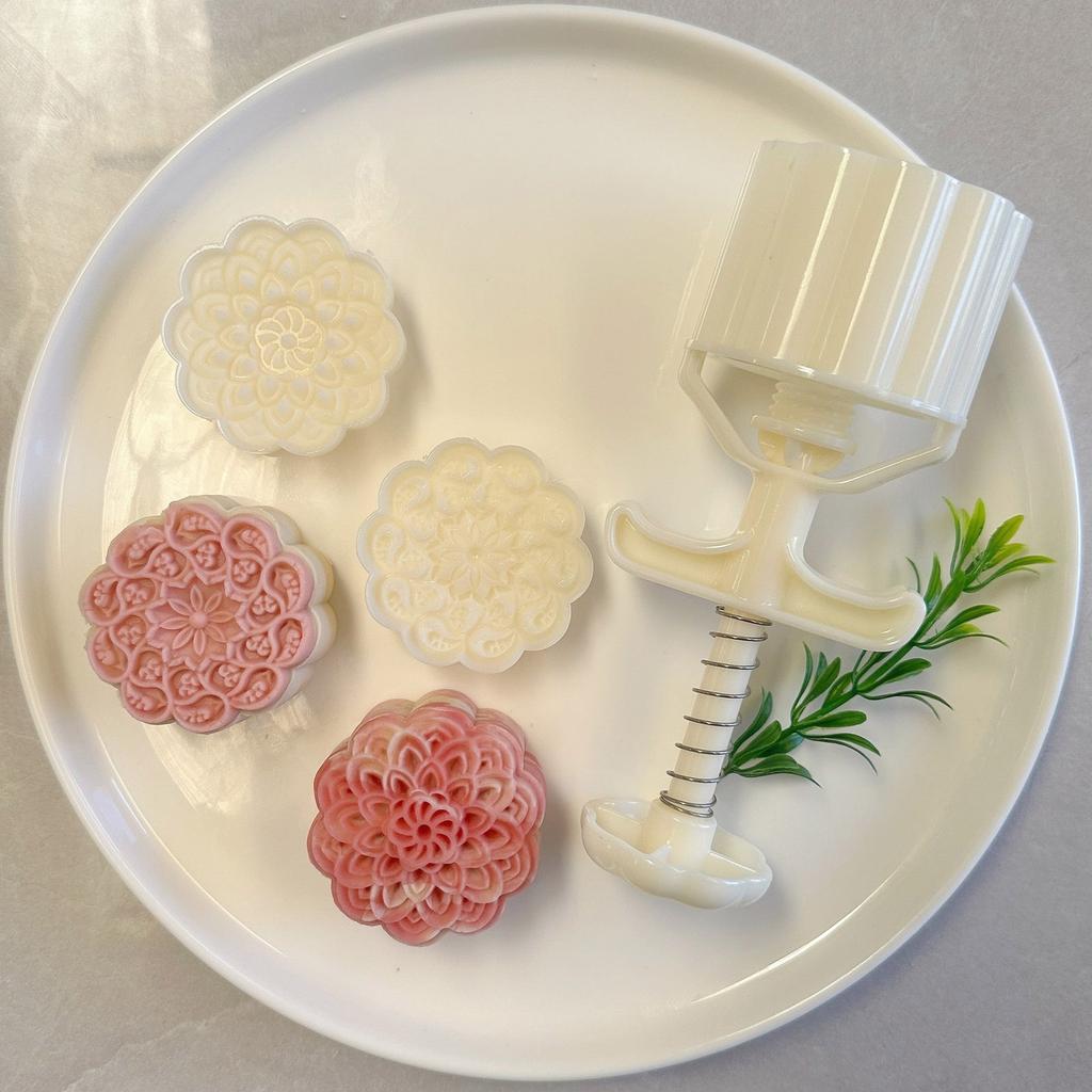 Форма для лунных пряников ручной прессовки, штамп для печенья, формы для пирожных из фасолевой пасты, формы для выпечки, АБС, форма для десертов для любителей выпечки