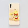 Прозрачный чехол для Samsung A04 A14 A23 M33 M53 Realme 10 9 C35 C55 VIVO X80 Infinix Hot 30 Note 11 Tecno Spark 8P Pro P-34 Pokemon Pikachu