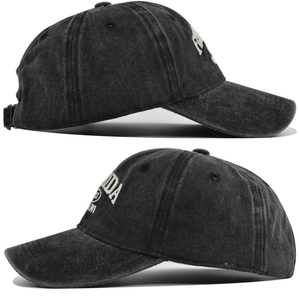 Регулируемая потертая кепка с выцветшим эффектом, готическая уличная панк-шляпа с солнцезащитным кремом, мужская и женская, для спорта на открытом воздухе