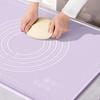 Kneading Pad Scale Design Dough Rolling Mat Convenient Silicone Non-Stick Pastry Mat for Home Kitchen