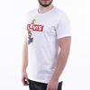 Футболка с коротким рукавом Levis X Super Mario Printed, мужская футболка, белая 22491-0706