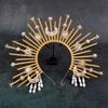 Elegant Halo Goddess Headpiece Glamorous Goddess Inspired Headband Dainty Hair Adornment For Weddings And More