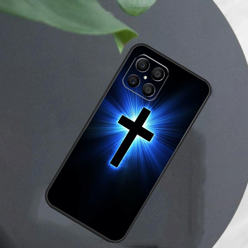 Крест Иисуса Христа Для Huawei Honor X9a X7 X8 X9 50 70 P20 P40 P30 Lite Mate 50 Pro Nova 5T P Smart 2021 Чехол