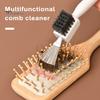 Очиститель расчески для волос из нержавеющей стали, удобная ручка, устойчивый к ржавчине, экологически чистый, гладкий инструмент для чистки расчески