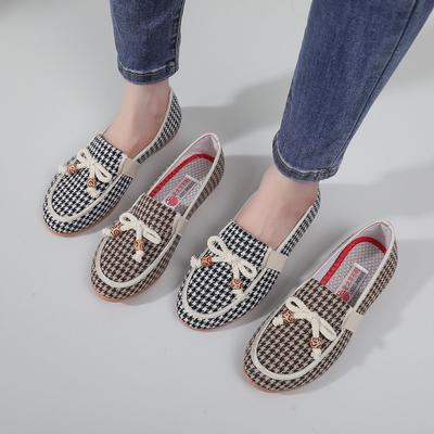 Летние новые старые пекинские тканевые туфли, повседневные тканевые туфли на одной педали, нескользящие туфли для мам на мягкой подошве, дышащие и удобные женские туфли