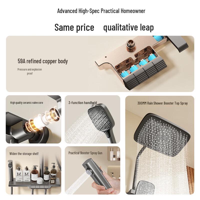 Micoe Smart Digital Display Shower System