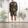 Adidas Совместная работа Originals X Ivy Park SS23 с камуфляжным принтом и большими карманами, толстовка унисекс HR2242
