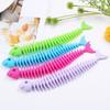 Silicone Silicone Fish Bone Stretch Fish Bone Squeeze Ghost Fish Bone Fidget Toys  Office Workers