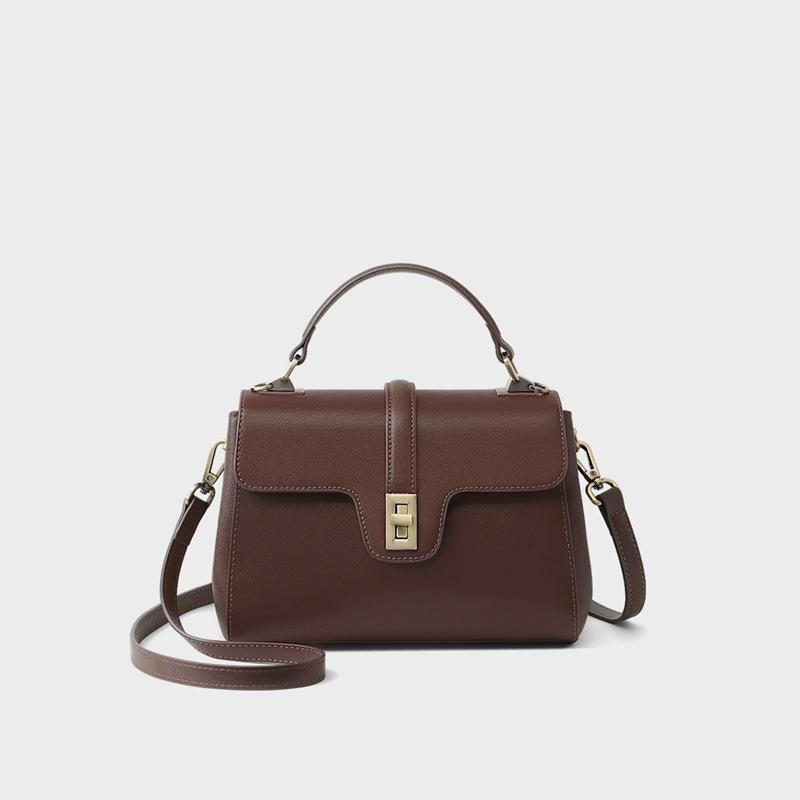 Женская новая сумка из натуральной кожи для осени и зимы, большая вместимость, сумка через плечо, высококачественная сумка для мам