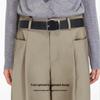 VEROMODA 2025 Autumn Cotton Belted Loose Fit Carrot Pants
