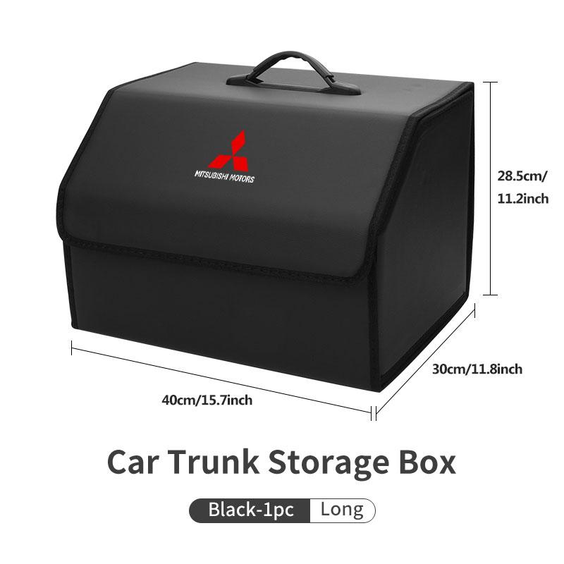 dnsh2 Car Storage Bag Foldable Travel Dustproof Organizer Box Trunk Tool Case For Mitsubishi Lancer ASX Pajero Mirage Attrage Xpander