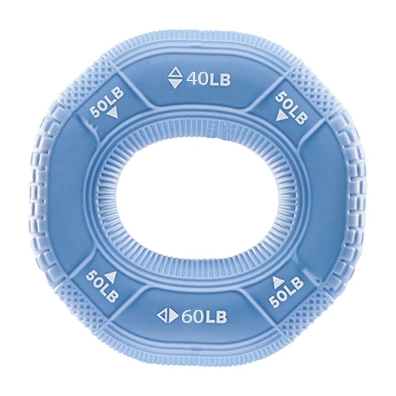 Силиконовый тренажер для силы хвата, кистевой эспандер, кольца для хвата, тренажер для предплечья, мяч, эспандер для тренировки силы пальцев