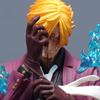 В наличии Tenhui One Piece Санджи Синее Пламя ПВХ Статическая Статуя Модель Аниме Коллекционная Модель Настольное Украшение Подарок Для Фанатов