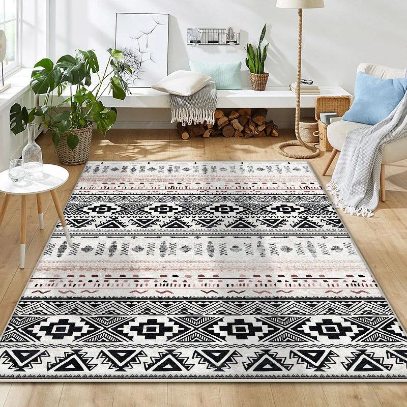 Morocco Luxury Carpets for Living Room 200x300CM Room Decoration Aesthetic Easy Cleaning Rugs Bedroom Bedside Antiskid Floor Mat