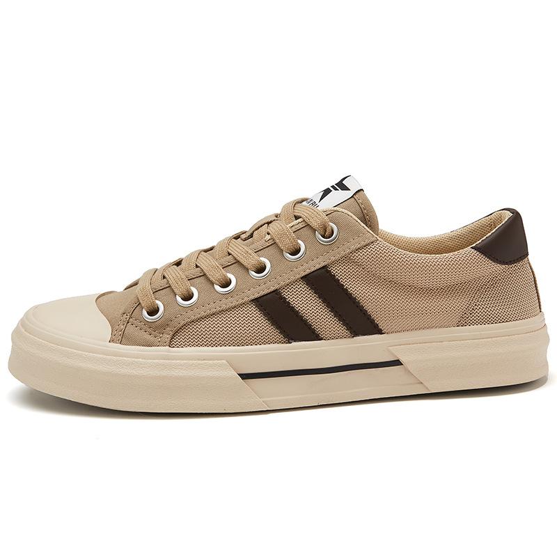 New Summer Men's Shoes Fashionable and Versatile Men's Cloth Shoes Comfortable Mesh Breathable Low Top Casual Shoes