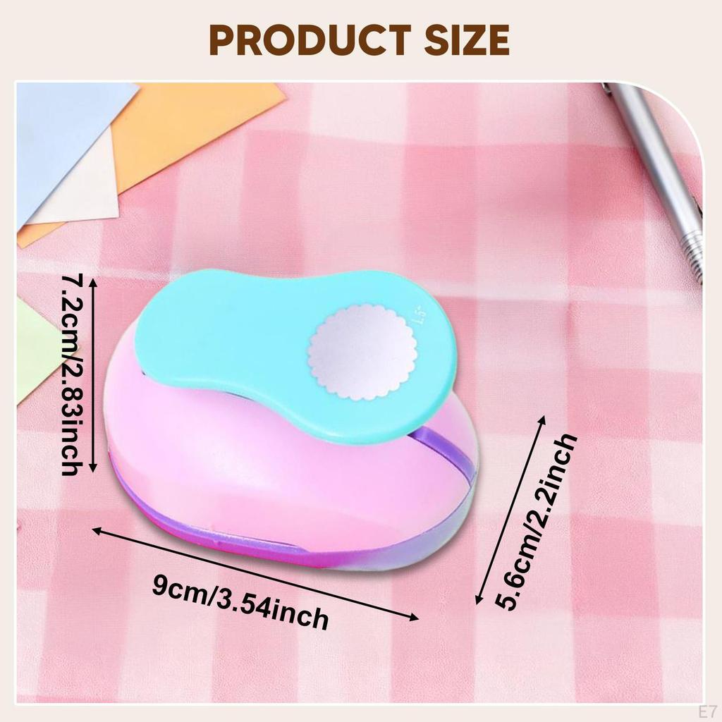 Фигурный бумажный крафт Дырокол Многофункциональный Легкий Компактный Дырокол Инструмент для резки