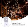 Розетка 10-часовой таймер-выключатель Переключатель установки времени обратного отсчета Таймер Электронный ваттметр Бытовой