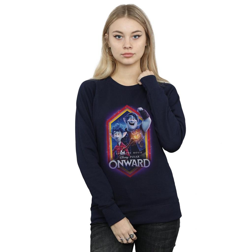 Disney Womens/Ladies Onward Brothers Crest Sweatshirt