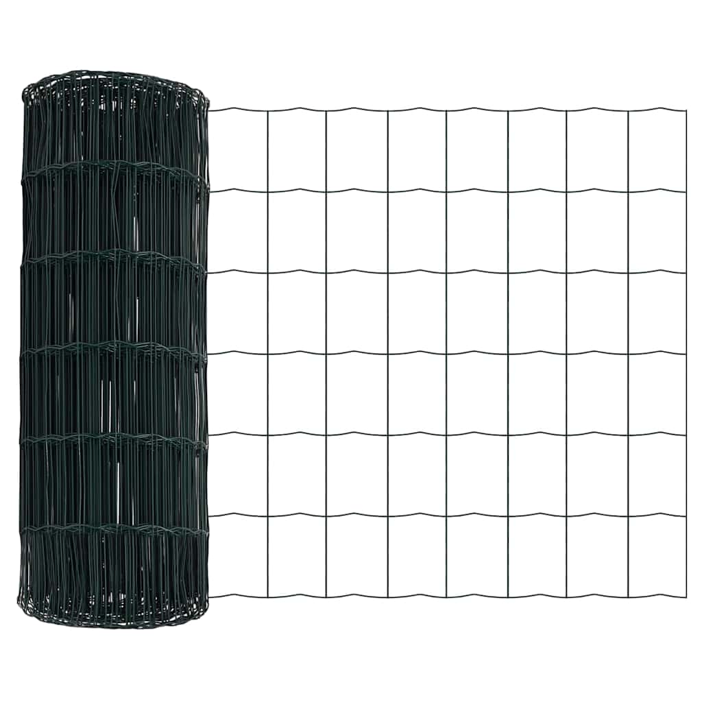 Euro Fence Green 0.4 x 10 m PVC Coated Iron