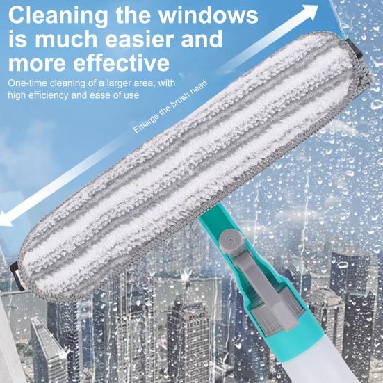 1/2/3 шт. Стеклоочиститель 4-в-1, очиститель стекла, скребок, распылитель, многофункциональный, с бутылкой-распылителем, для мытья окон