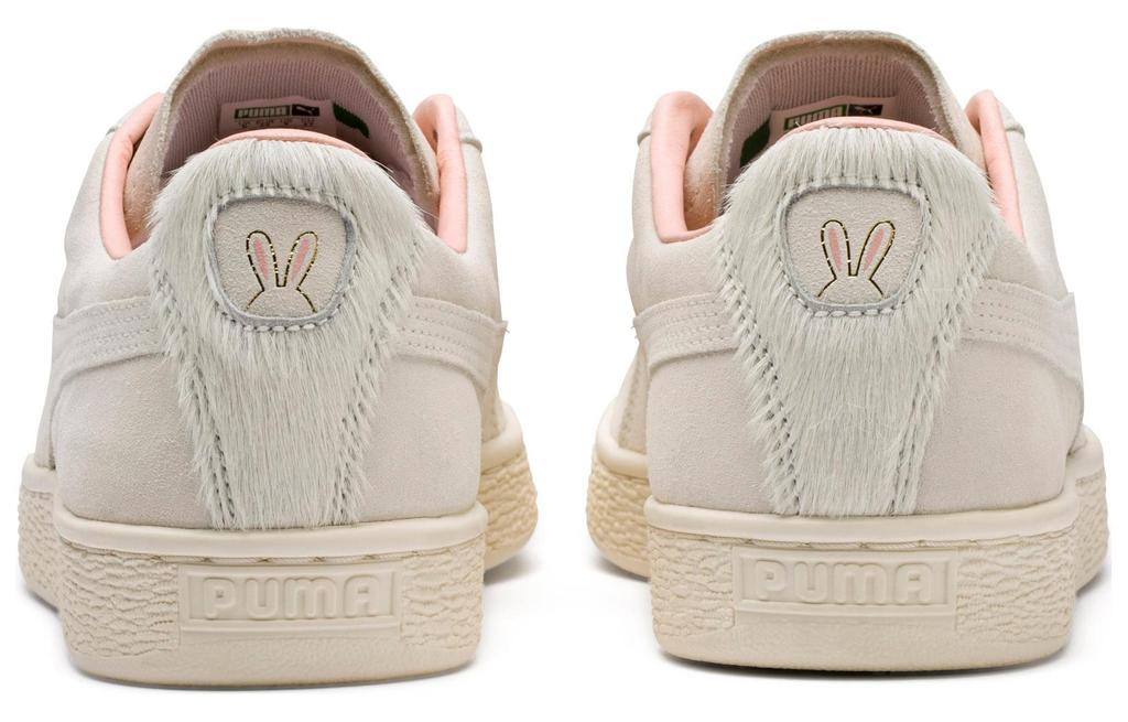Puma Замшевая Классика Пасхально-Белая Женская 369209-02