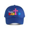 Happy Easter Colorful Cross Baseball Cap Fashion Unisex Sunhat Womens Outdoor Sports