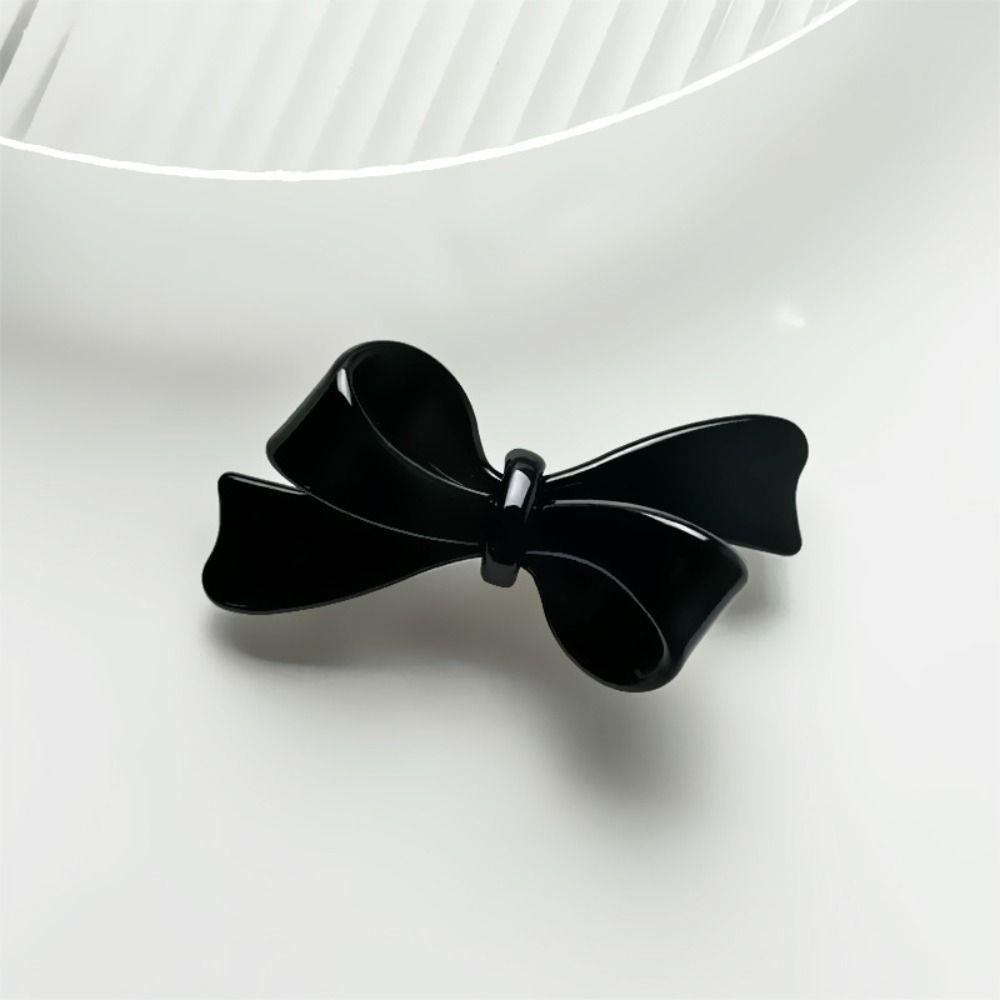 3D Butterfly Knot Hair Clip Acetic Acid Duckbill Clip Cute Bangs Hairpins  For Women Girls