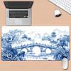 Table Protector Gaming Mouse Pad Cloth Surface Non Slip Rubber Base Large Desk Mat for PC Laptop Keyboard