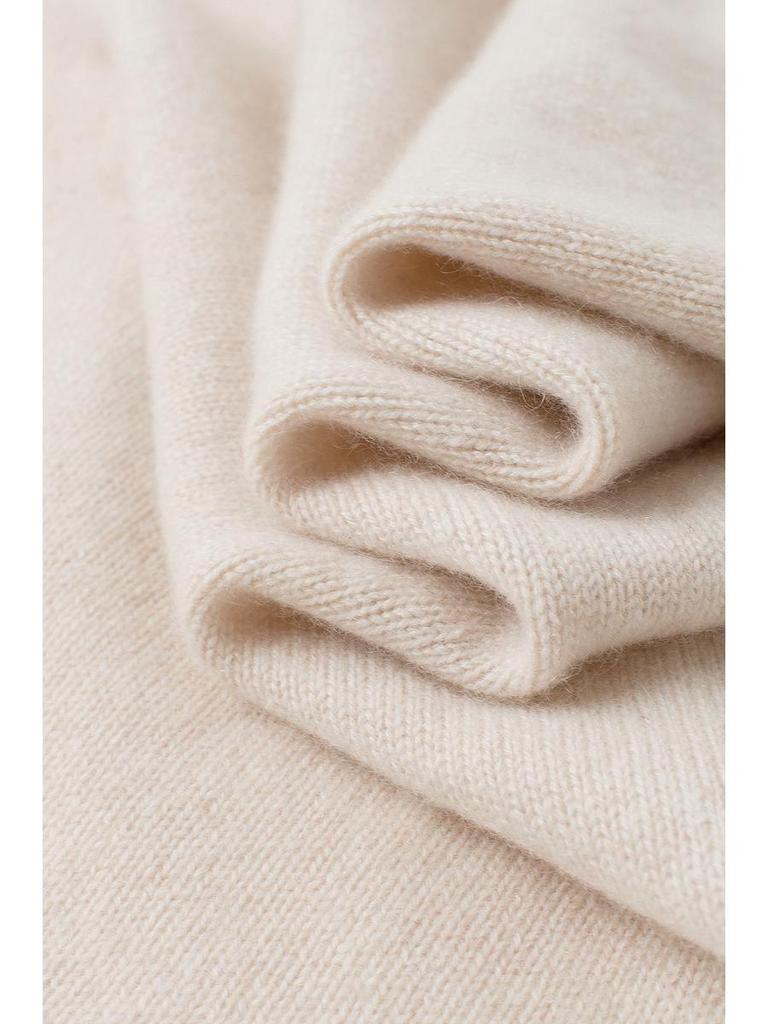 100% Pure Cashmere Women's Sleeveless V-Neck Cardigan, Inner Mongolia Wool Knit Vest