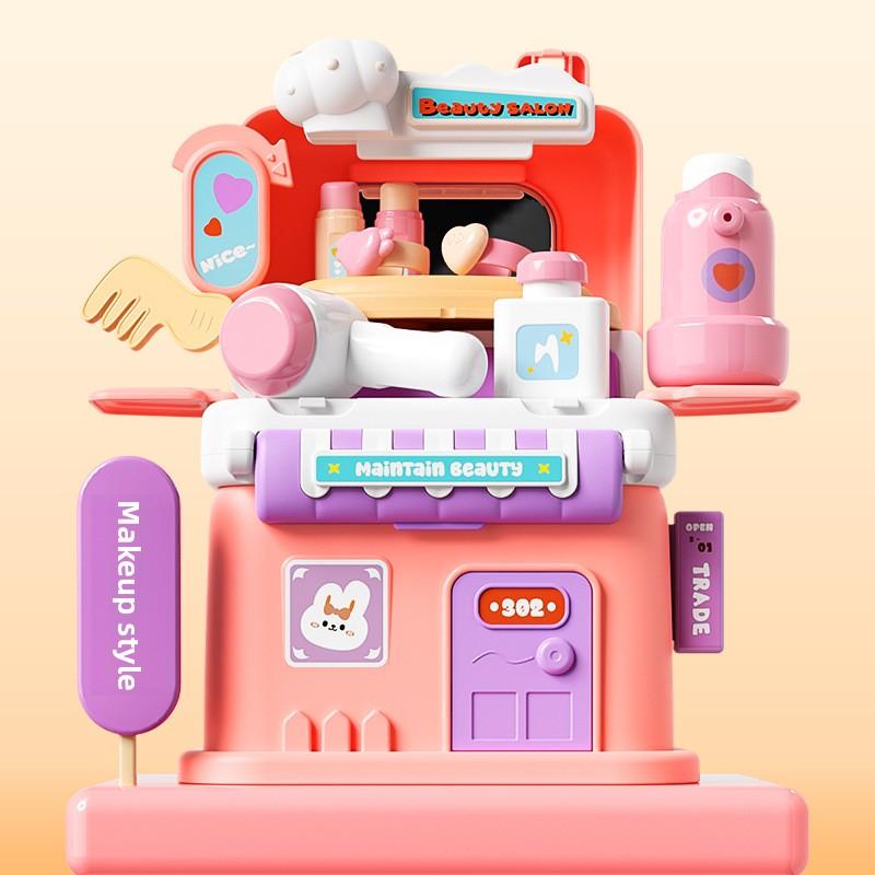 Новый многофункциональный кухонный игровой домик, игрушечный домик, портативное хранилище, развивающий, для раннего развития, интерактивный для родителей и детей, детский