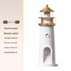 Bluetooth Atmosphere Night Light Projector: Moonlight Lighthouse Design for Kids' Birthday Gift & Creative Ornament with Body Sensing.
