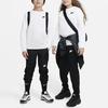 Nike Спортивная одежда Club Fleece Свитшот с круглым вырезом и длинными рукавами с однотонным логотипом для детей Белый DX5081-100