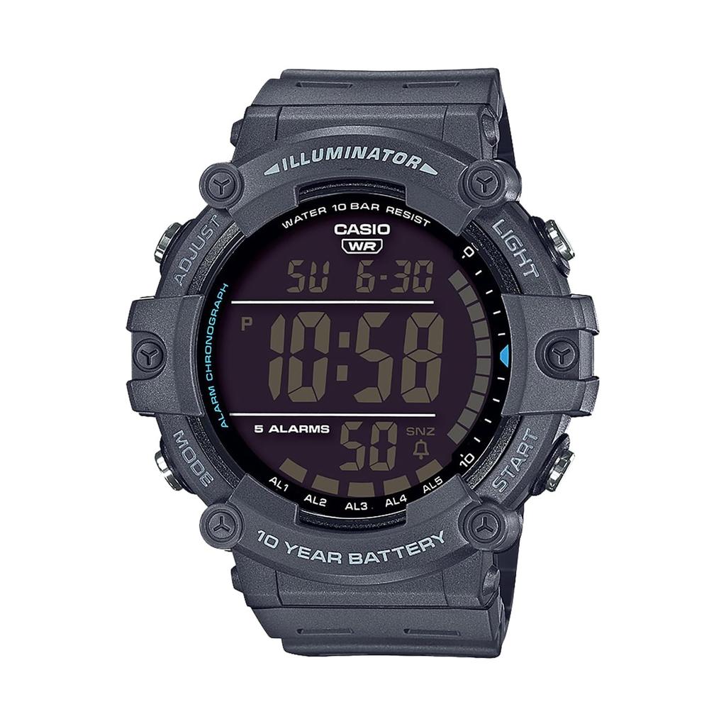 Casio AE-1500WH Watch, Casio Collection, gray, Newest model