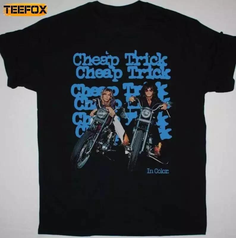 Cheap Trick In Color Rock Band Short-Sleeve T-Shirt Unisex T-Shirt