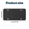 Silicone License Plate Frame For Car License Plates Suitable For American License Plates