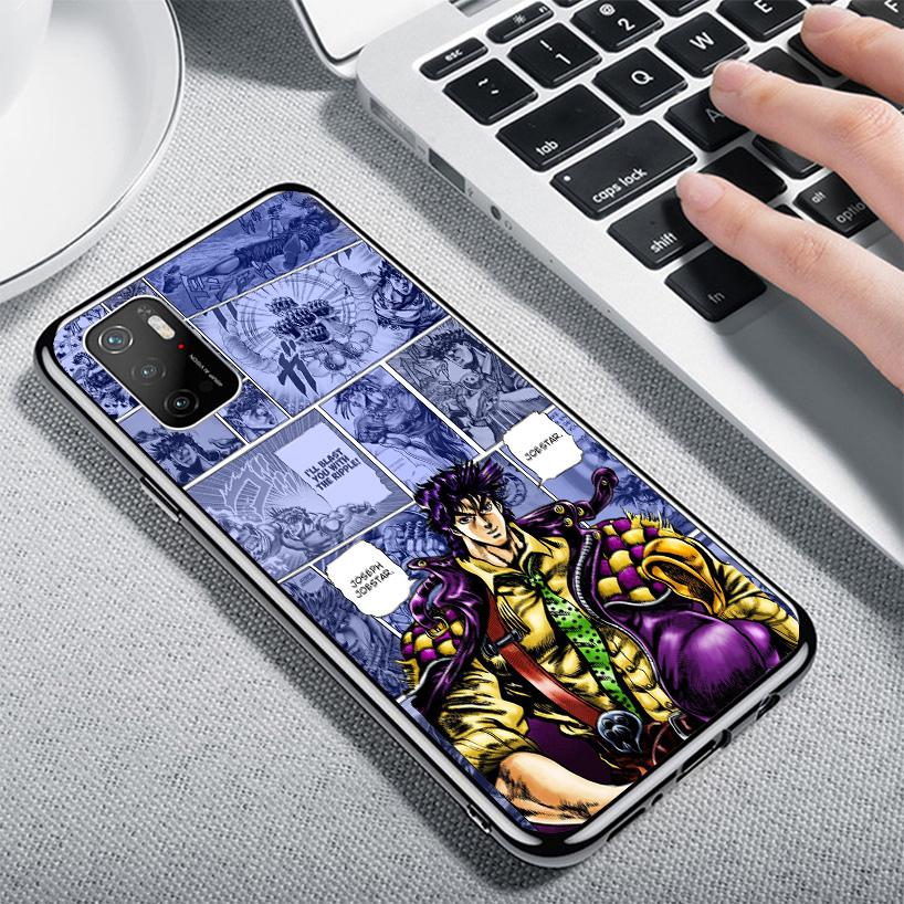 Чехол для телефона с аниме JoJo's Bizarre Adventure для Xiaomi Poco X7 X6 X5 Pro F7 Ultra Redmi 15C 15 13C 13 12C 12 10 10A 10C 9 9A 9C 9T