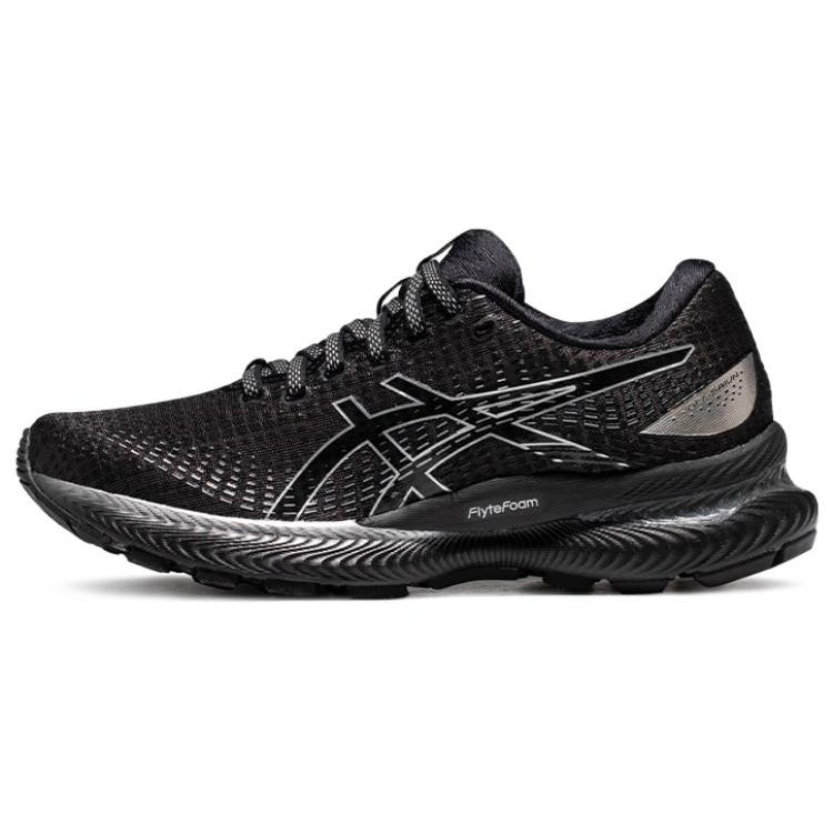 Asics Gel Saiun Black Pure Silver Women Sneakers 1012B232-002